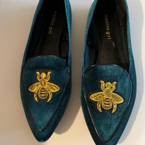 Women suede slip-ons by Madden Girl